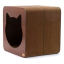 RASCADOR RUSTICO CUBO GATITO