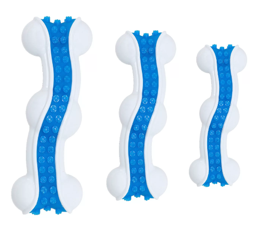 HUESO DENTAL BLANCO/AZUL M (117664-M)