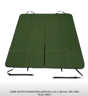 CUBRE ASIENTO AUTO (1.40 x 1.40)