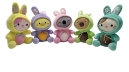[6557] PELUCHE ANIMALITO DISFRAZ