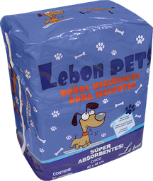 [8929] PAÑOS LEBON PETS CHICOS x10 (60x48cm)