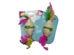 [0017] ROMBO SISAL CON PLUMAS