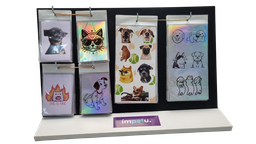 [0120] EXHIBIDOR STICKERS 100 unid.