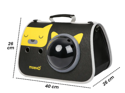 BOLSO TRANSPORTADOR CAPSULA ESTAMPADO