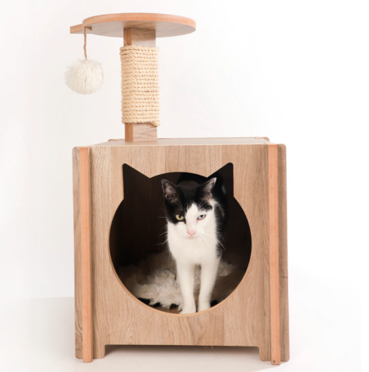 MESA DE LUZ GATITO