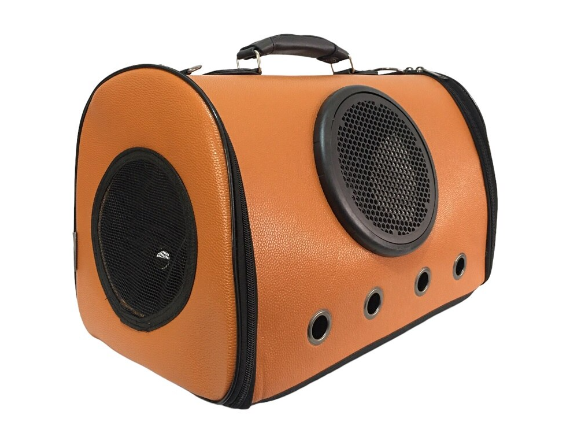 BOLSO TRANSPORTADOR CAPSULA ECOCUERO