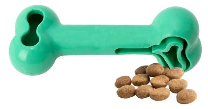 HUESO GOMA DISPENSADOR VERDE JUP108041-B